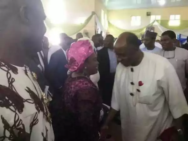 Photo Of Patience Jonathan And Rotimi Amaechi Smiling At Each Other